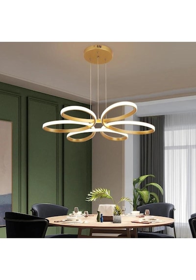 Papatya Model Sarkıt Modern Led Beyaz Işık Ultra Power.