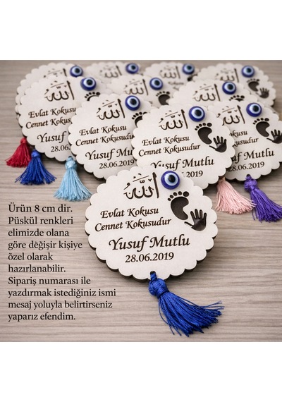 Doğum Günü, Mevlüt, Sünnet Gibi Özel Günlerde Magnet Kişiye Özel 25 Edettir No 101