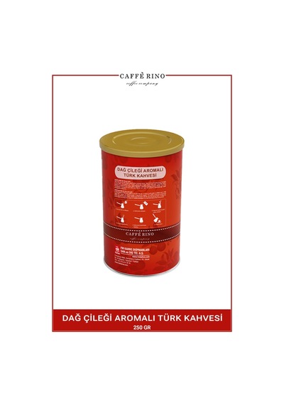Caffe Rino Dağ Çileği Aromalı Türk Kahvesi 250 G