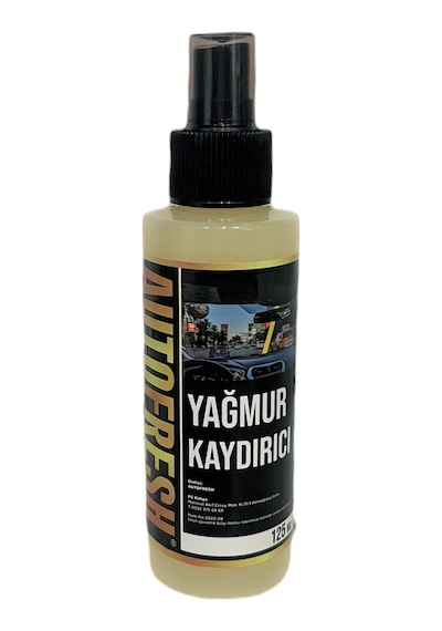 Araç Yağmur Kaydırıcı Sprey Araba Cam Ve Dış Yan Ayna Su Itici 125 Ml
