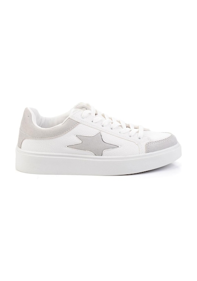 Bambi Beyaz Kadın Sneaker K01027060009 Beyaz