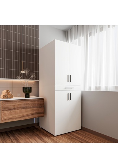 Çamaşır Makinesi Dolabı Kurutma Makinesi Dolabı %100 Mdf Beyaz Çamaşır Makinesi Dolabı Kurutma Makinesi Dolabı %100 Mdf Beyaz