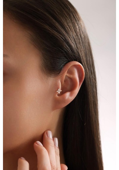 Altın Taşlı Piercing 62528416