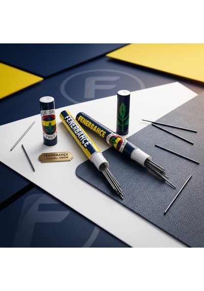 Bakgelal Fenerbahçe Lisanslı Versatil Kalem Ve 0.7 Mm Uç Seti Taraftar Kırtasiye Seti - 9080795065652 Sarı - Lacivert