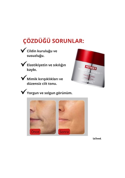 Medipeel Peptide 9 Volume & Tension Tox Cream Pro 50 Ml Kırışıklıklar Için Peptid Krem M0068