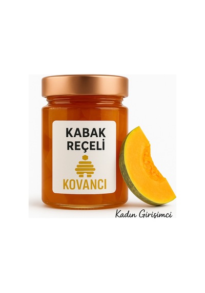 Kabak Reçeli 400 G- Katkısız,geleneksel Üretim,iri Taneli