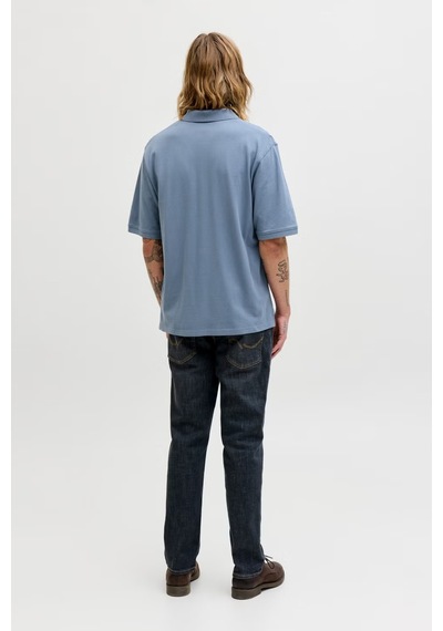 Jack & Jones Erkek Polo Yaka T Shirt 12288877 İndigo