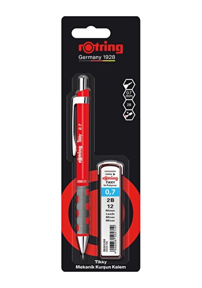 2 Adet Rotring Versatil Tikky Kalem 0.7 Mm Uç Hediyeli