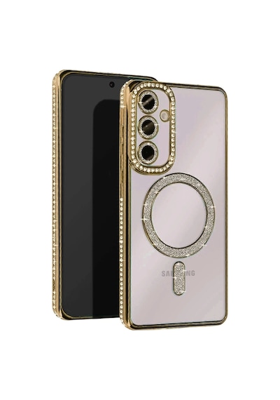 Samsung Galaxy Uyumlu , A36 Joke Simli Magneticsafe Kılıf - Gold