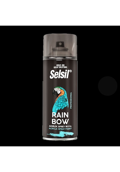 Siyah Mat Sprey Boya 400ml Çok Renkli