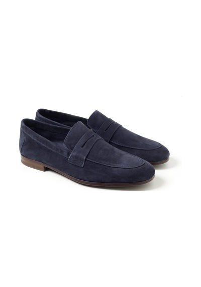 Sneaker Erkek 34b5 Frau Daıno Leather Blu Lacivert
