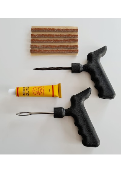 Tubeless Dublex Dış Lastik Tamir Seti-Lastik Fitil Kiti-5 Fitilli