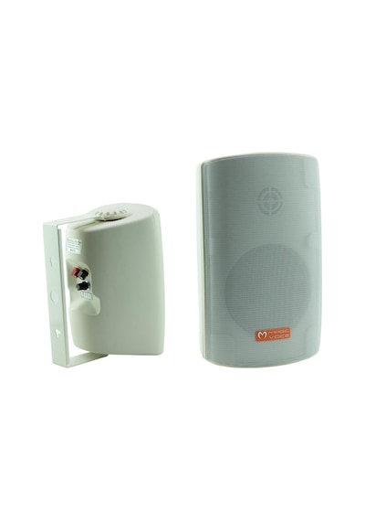 Magicvoice Mv-38 11 Cm Trafolu 50 W Beyaz Sütun Hoparlör 2'li Takım