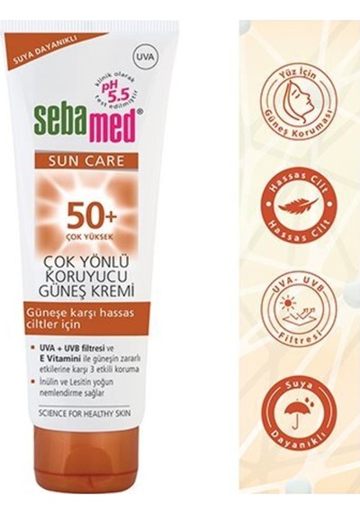 Sun Koruyucu Güneş Kremi Spf50+ 75ml