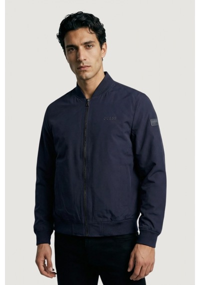 Guess Esnek Katlanabilir Bomber Erkek Lacivert Ceket M6rl09wj362-g7v2 Lacivert