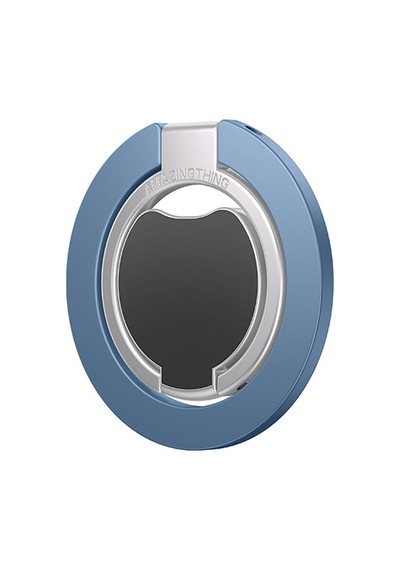 Amazingthing Magnetik 360 Dönebilen Titan Magflex Serisi Telefon Parmak Ring Stand Mavi Mavi