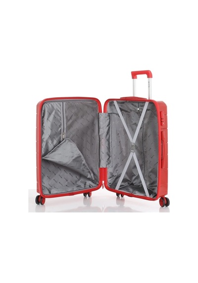Mçs Group Polipropilen Valiz V366-55cm Kırmızı