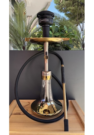 E38 Kompresör Plus V2 Titanyum Seri Nargile Takımı