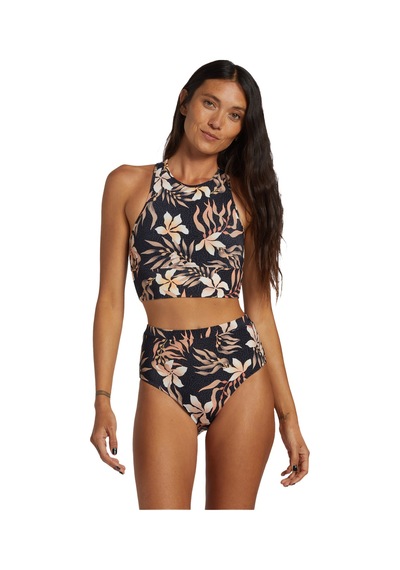 Bıllabong Billabong Coral Gardeners Hi Waist Retro Kadın Bikini Alt Mul Çok Renkli
