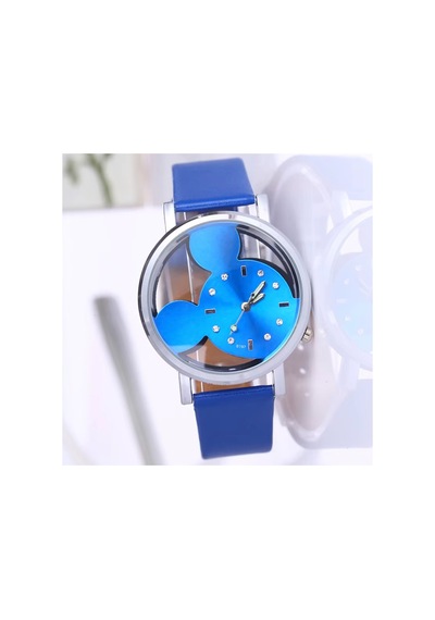 Unisex Mavi Mickey Mouse Saat