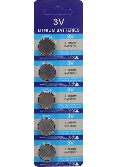 Pm-9536 Cr2025 3 Volt Lityum Pil 5'lı Paket