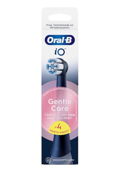 Oral-b İo Gentle Care Siyah Diş Fırçası Yedek Başlığı 4 Adet 63459149