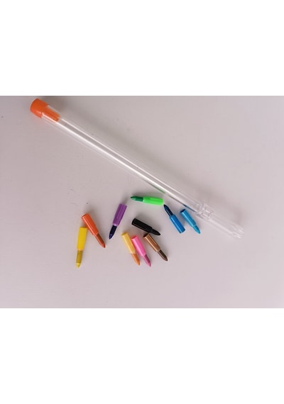 Renk Değiştirilebilir Pastel Boya Kalemi 10 Renk