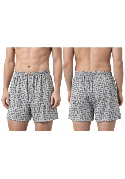 Abarta Erkek Boxer Short- 3 Adet Çok Renkli
