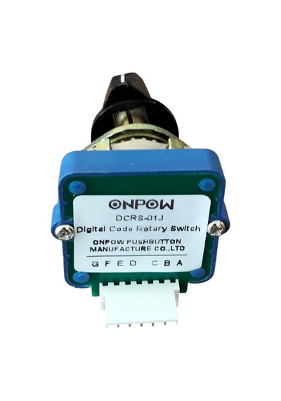 01j Cnc Rotary Switch Cnc Makinaları Çoklu Pozisyon Döner Anahtar