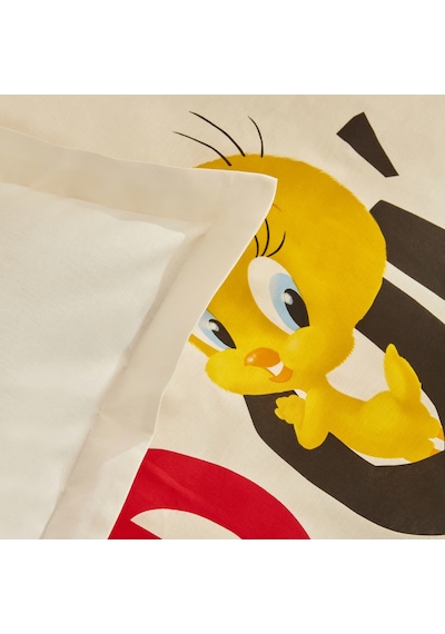 Karaca Home Looney Tunes Best Friends Tek Kişilik Nevresim Takımı Beyaz