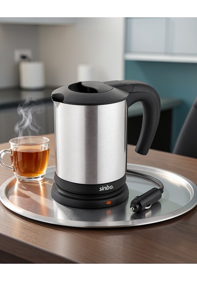 Taşınabilir Su Isıtıcı 12v Araç Çakmak Girişli 1 L
