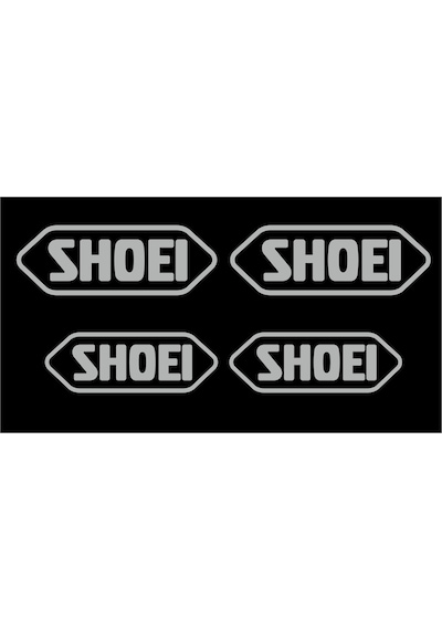 Oto Sticker Shoei Sticker Seti 4 Adet Tüm Renkler  -