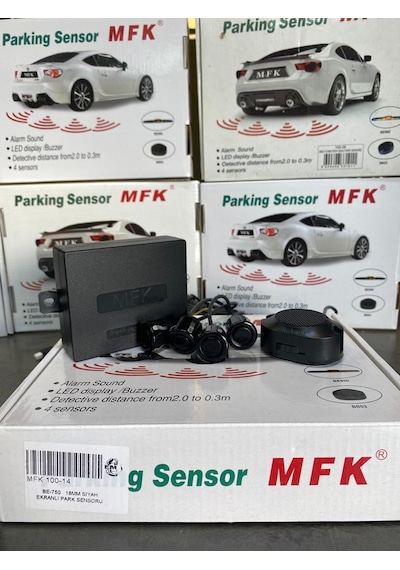 Mfk Universal Park Sensörü Sesli Siyah 18 Mm