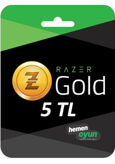 5 TL Razer Gold 5 TL Razer Gold E-Pin