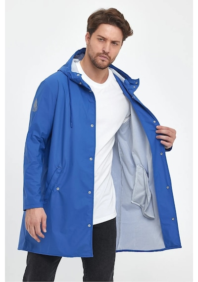 T Rain Pu Raincoat L Beden Mavi Erkek Yağmurluk Çok Renkli