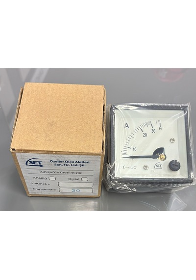 Set 30a Analog Ampermetre 72x72
