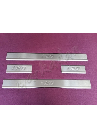 Woc Chrome Hyundai İ20 Krom Kapı Eşiği 2014-2020 4 Parça Paslanma