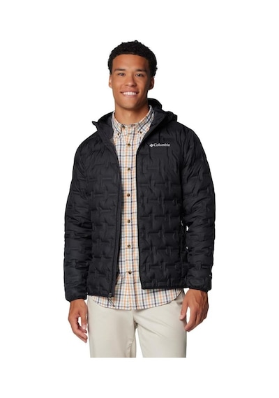 Columbia Delta Ridge Iı Down Hooded Erkek Mont Siyah