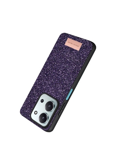Onegif Xiaomi Redmi 15c 4g Bright Simli Kapak - Derin Mor 0.2M-Çok Renkli