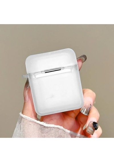 Airpods 1. Nesil / 2. Nesil İçin Kılıf Glitter Shiny Pembe Airpods 1/2 İle Uyumlu Kılıf - Pembe Diğer