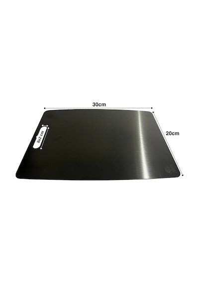 Lunaev Paslanmaz Çelik Kesme Tahtası 20x30 Cm Mutfak Sebze Et Kesme Tahtası Doğrama Tahtası Mutfak A 25 X 35
