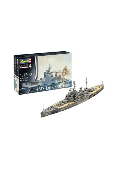Revell 1:1200 Battleship Hms Duke Of York 05182