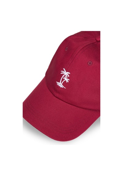 Ucla Anıston Bordo Baseball Cap Nakışlı - Unisex Şapka Bordo