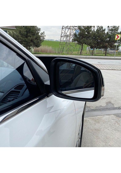 Ebal Otomotiv Renault Laguna 3 2007-2014 Piano Black Batman Yarasa  Ayna Kapağı