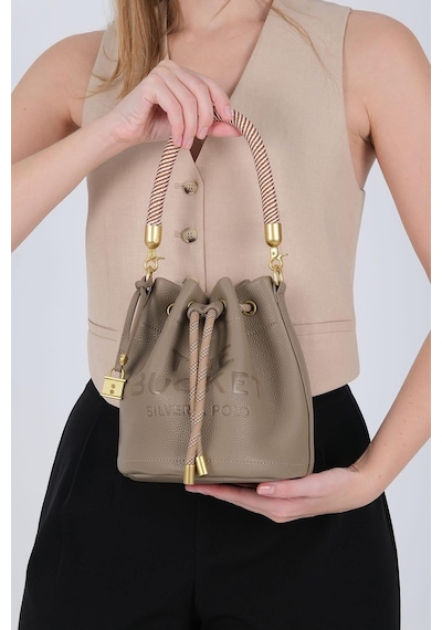 Silver Polo Sp1248 Kadın Omuz Çantası Mini Rolax Vizon-vizon