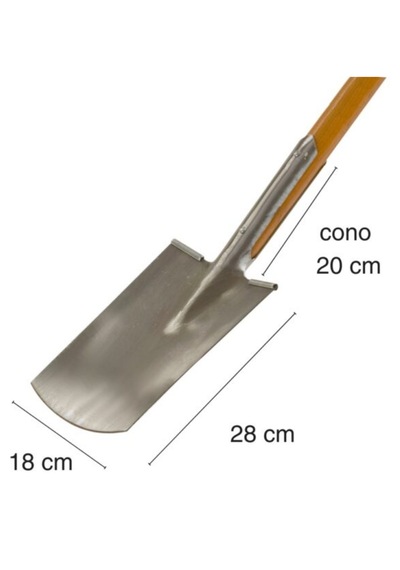 Handy 20895t Kare Çelik Bel Küreği T Saplı 95 Cm