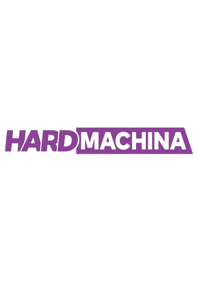 Hard Machine Sticker 17x17 Cm Mor