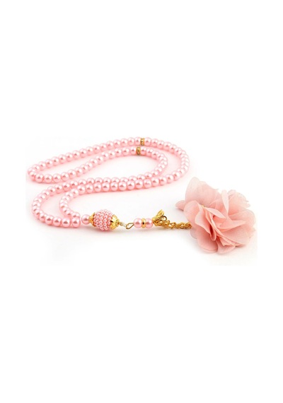 37x15x16 Cm Hediyelik Seccade Kuran-ı Kerim Tesbih Sandık Set Pembe