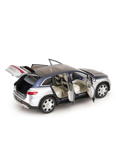 1:18 Ölçek Nzg 2024 Mercedes Benz Maybach Eqs Suv Z296 Silver
