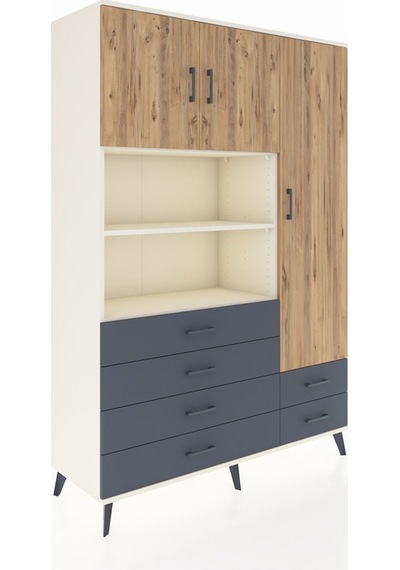 Hyperion Dolap 9 Raflı 6 Çekmeceli 3 Kapaklı 132x44x195 Aytaşı-çam/antrasit Atlas Çam/antrasıt Hyperion Dolap 9 Raflı 6 Çekmeceli 3 Kapaklı 132x44x195 Aytaşı-çam/antrasit Atlas Çam/antrasıt